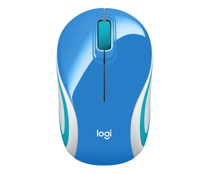 Myszka LOGITECH LOGITECH Wireless Mini Mouse M187 BLUE 910-002733